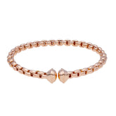 Exklusives 18 Karat 750er Roségold Armreif für Damen – Eleganter Goldschmuck - 262307